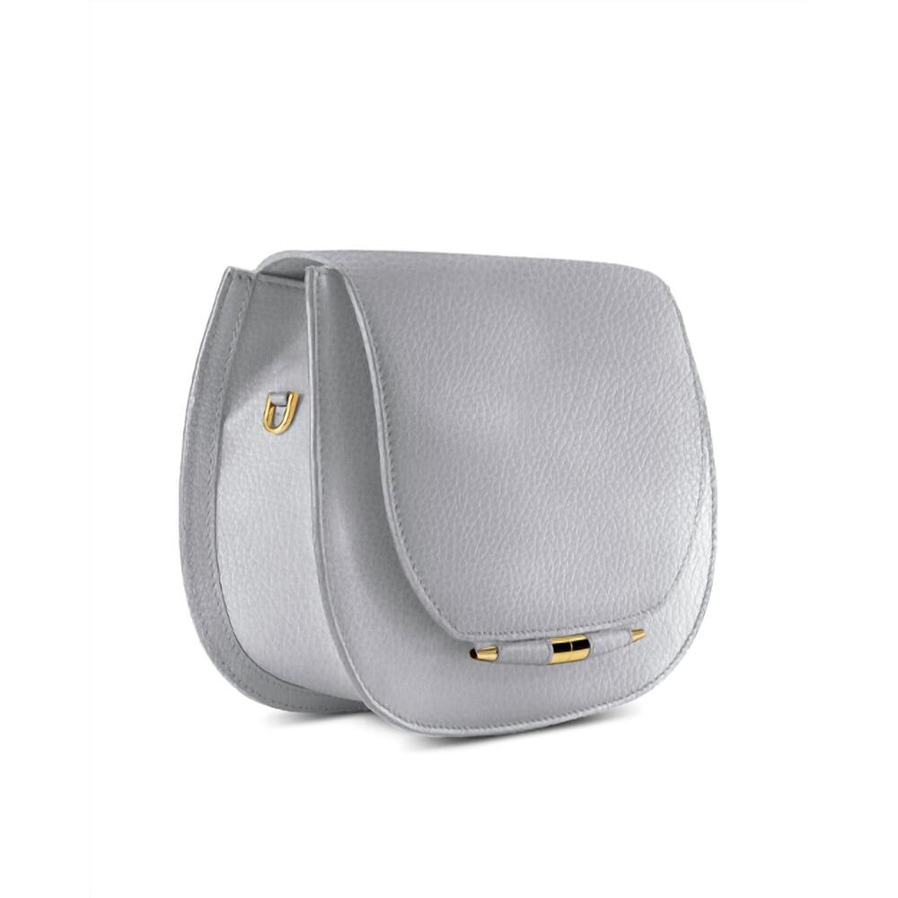 NEW TYLER ELLIS women's jane saddle small crossbody bag in grey